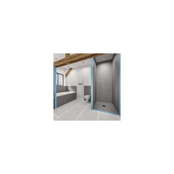 Panneau De Construction À Carreler U-tile 125 Cm X 60 Cm X 4 Mm D'épaisseur