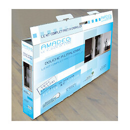 Kit Complet Receveur À Carreler Standard 185 X 90 Cm + Siphon 360°