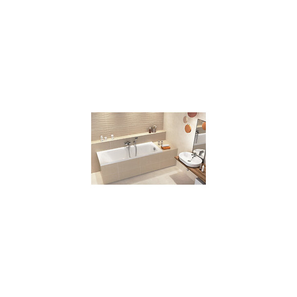 Baignoire Rectangulaire Nao 170x70 À Encastrer (sans Tablier)