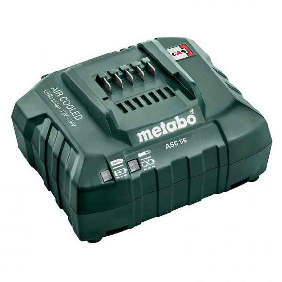 Pack Energie Metabo 2 Batterie 4,0 Ah Li-power + Chargeur Asc 55 + Coffret Metabox