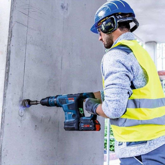 Perforateur Sans-fil Biturbo Avec Sds Max Bosch Gbh 18v-36 C Professional 18v (2x5,5ah)