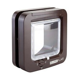 Sureflap Chatiere A Puce Electronique Marron