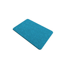 Tapis De Bain 60x90cm Antidérapant Et En Microfibre - Subtil Turquoise