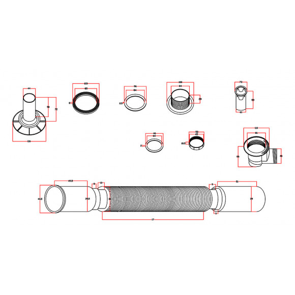 Bonde Pour Bac Receveur De Douche À Poser