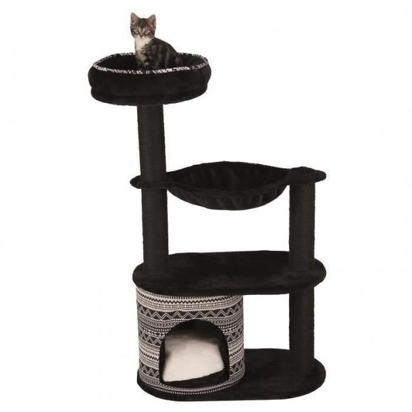 Trixie Arbre A Chat Giada 112cm - Noir Et Blanc - Pour Chat