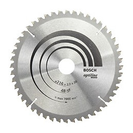 Lame Coupe Fine Et Nette Bosch Optiline Pour Finition Bois