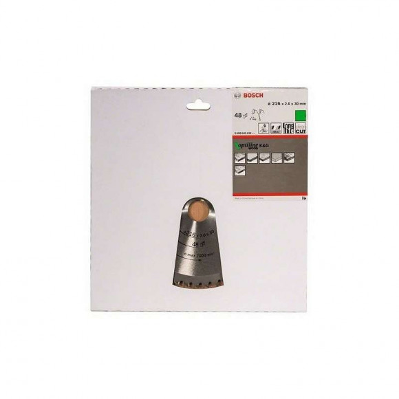 Lame Coupe Fine Et Nette Bosch Optiline Pour Finition Bois