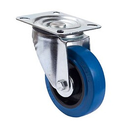 Roulette Pivotante, Charge Lourde Ø 125mm