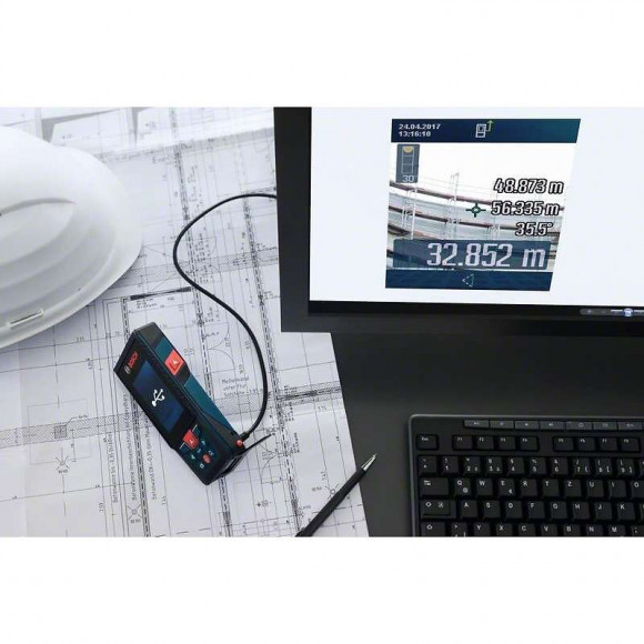 Télémètre Laser Bosch Glm 120 C Professional