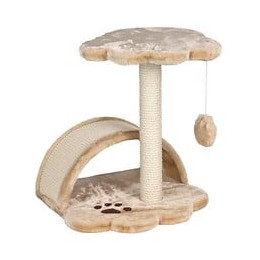 Trixie Vitoria Arbre A Chat Hauteur 43 Cm Beige Peluche Et Sisal Naturel