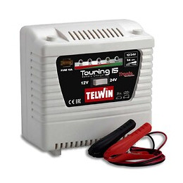 Chargeur De Batterie 12v-24v Telwin Touring 15