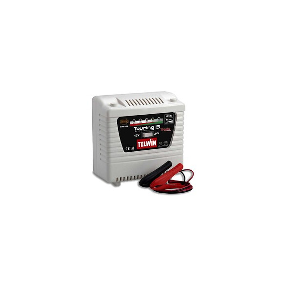 Chargeur De Batterie 12v-24v Telwin Touring 15