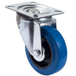 Roulette Pivotante, Charge Lourde Ø 125mm