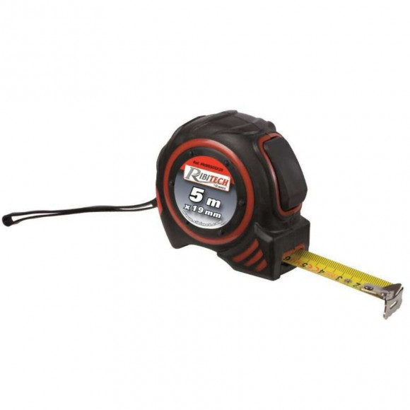 Mètre Ruban Autobloquant 5m Ribitech  19mm