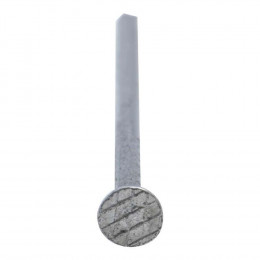 Pointe En Acier Poli Vissal À Tête Plate 4,5x100mm  Boite De 1kg