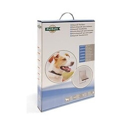Petsafe Porte Staywell Cadre En Aluminium - Blanc - Pour Chat Ou Chien Jusqua 45 Kg