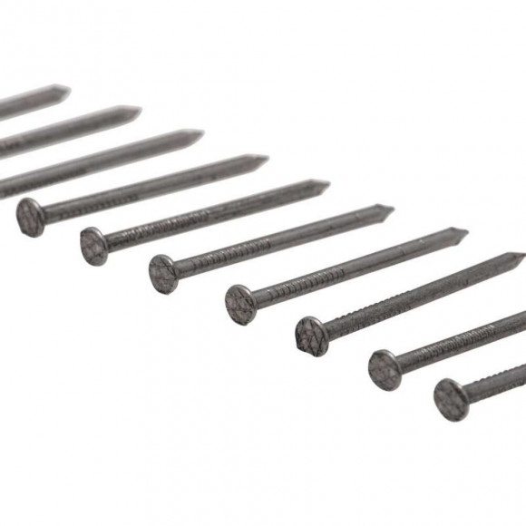 Pointe En Acier Poli Vissal À Tête Plate 2,0x35 Mm  Boite De 200g