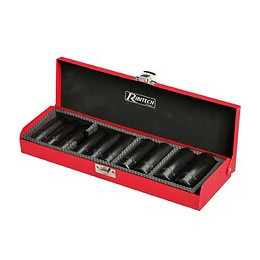 Coffret De 10 Douilles Hexagonales 6 Pans 1/2