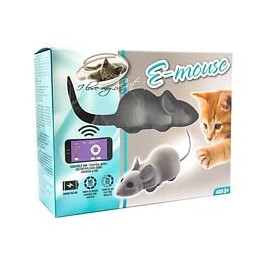 Riga Souris Connectee E Mouse - I Love My Cat - Pour Chat