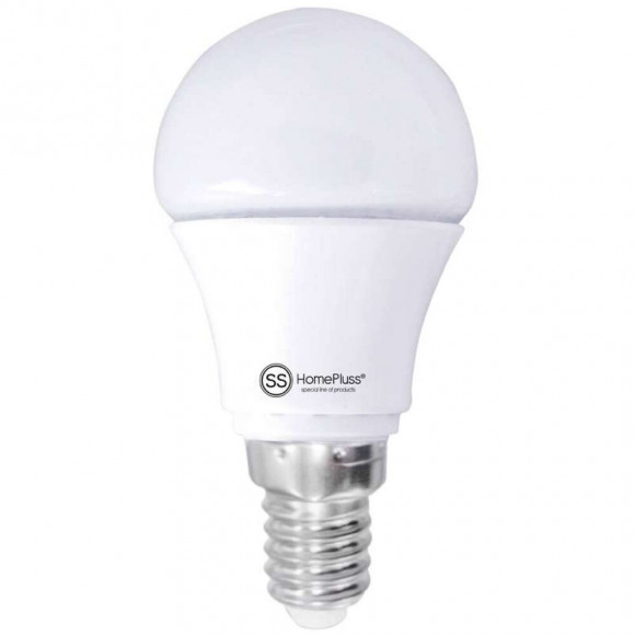 Ampoule Led Ronde E14 4w Blanc/chaud