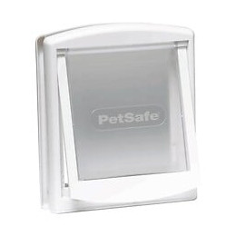 Petsafe Porte Staywell A 2 Positions - Blanc - Pour Chat Jusqua 45 Kg