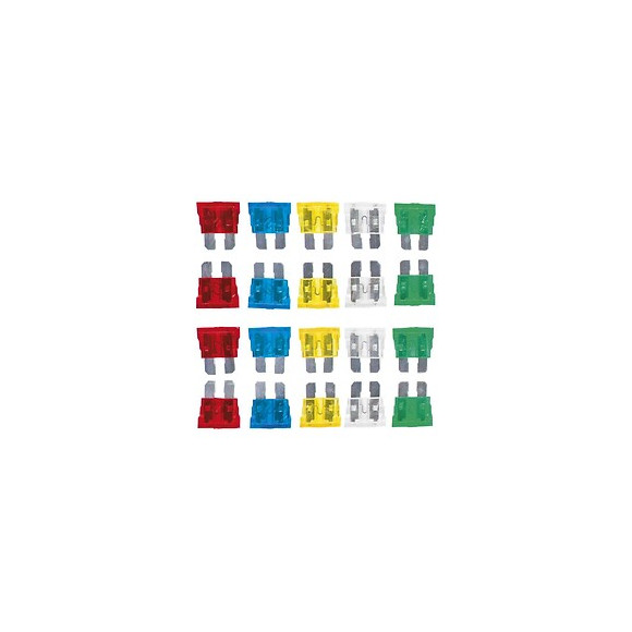 Fusibles Auto Assortis 20 Pièces