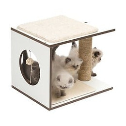 Arbre A Chat Vesper V-stool Blanc
