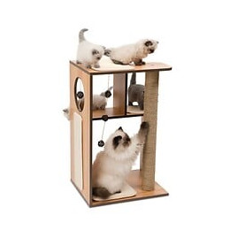 Arbre A Chat Vesper V-box Large Naturel