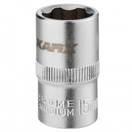 Douille 6 Pans 1/2” Cr-v 15 Mm