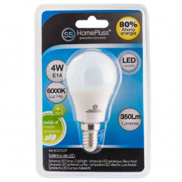 Ampoule Led Ronde E14 4w Blanc/froid