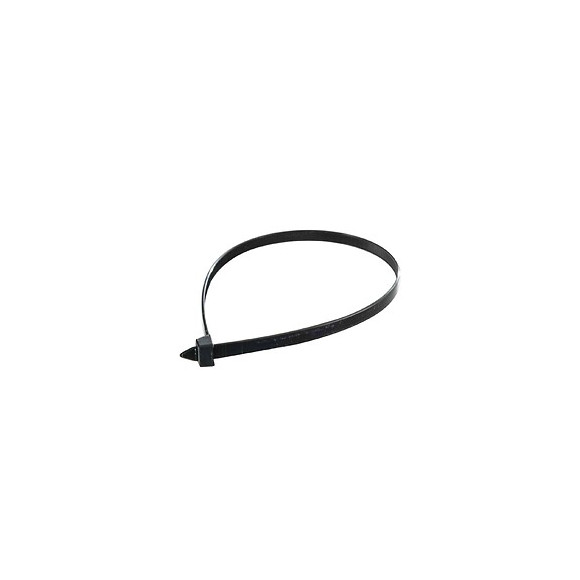 Colliers Rapides En Nylon Noir X100 400 X 7,6 Mm