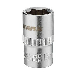 Douille 6 Pans 1/2” Cr-v 15 Mm