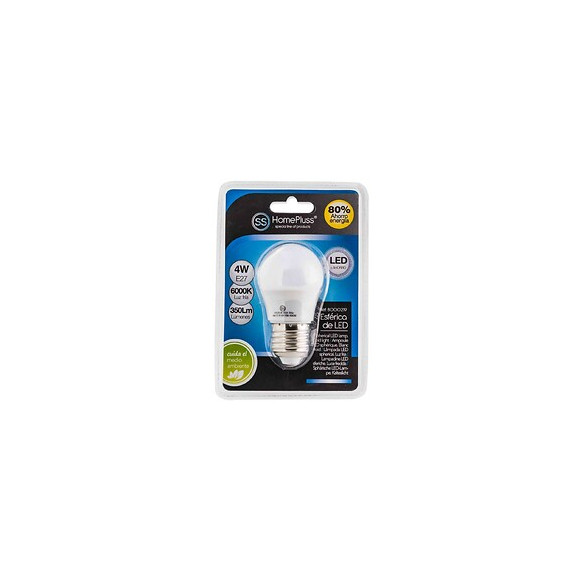 Ampoule Led Ronde E27 4w Blanc/froid