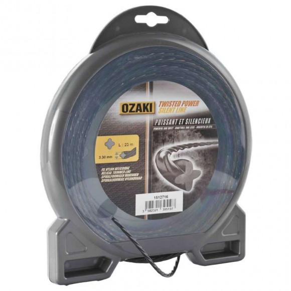 Bobine Fil Nylon Helicoidal 23m X 3.3mm