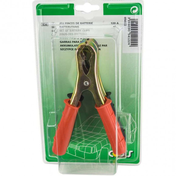 Pinces De Batterie Les 2 Pièces 120 Ampères