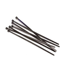 Colliers Rapides En Nylon Noir X100 200 X 2,5 Mm