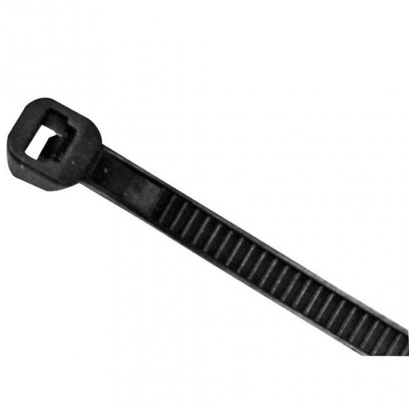 Colliers Rapides En Nylon Noir X100 200 X 2,5 Mm