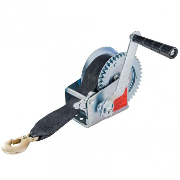 Treuil À Sangle 540kg Avec Manivelle