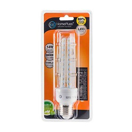Ampoule Led 3 Tubes E27 14w Blanc/chaud