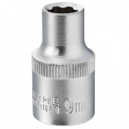 Douille 6 Pans 1/2” Cr-v 9 Mm