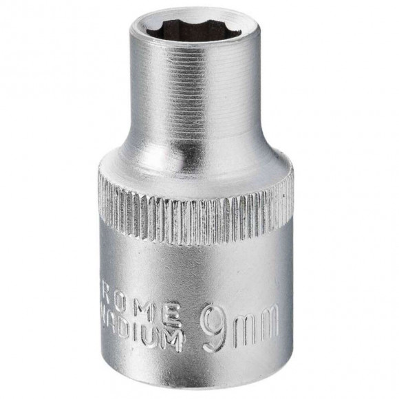 Douille 6 Pans 1/2” Cr-v 9 Mm