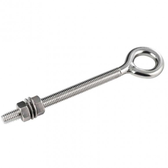 Piton Vis À Oeillet D:8x100mm Inoxydable