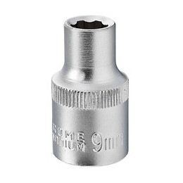 Douille 6 Pans 1/2” Cr-v 9 Mm