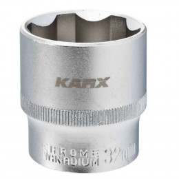 Douille 6 Pans 1/2” Cr-v 32 Mm