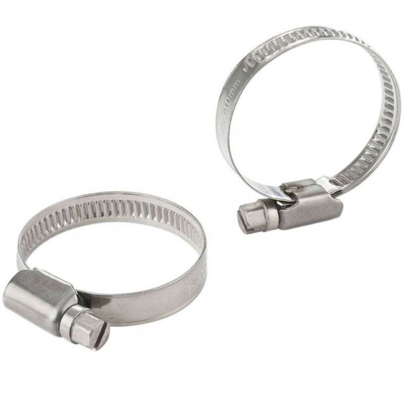 Collier De Serrage Inox 25 À 40mm 2pcs