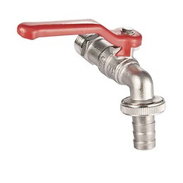 Robinet 1/4 De Tour En Laiton 1/2 Pouce