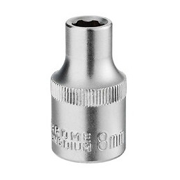 Douille 6 Pans 1/2” Cr-v 8 Mm