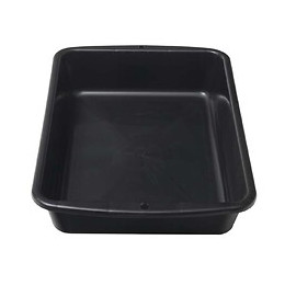 Auge De Maçon En Plastique Noir Mondelin 10 Litres  448x330x95cm