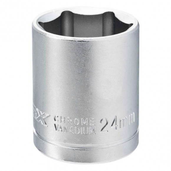Douille 6 Pans 1/2” Cr-v 24 Mm