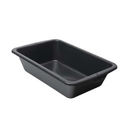 Auge De Maçon En Plastique Noir Mondelin 35 Litres  720x500x200cm